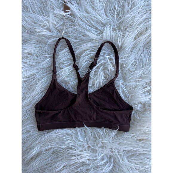 Skims Fits Everybody Racerback Bralette Cocoa Size XS - Picture 5 of 8